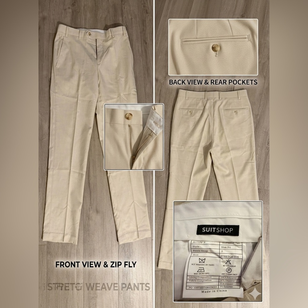 Men's Cream Pants